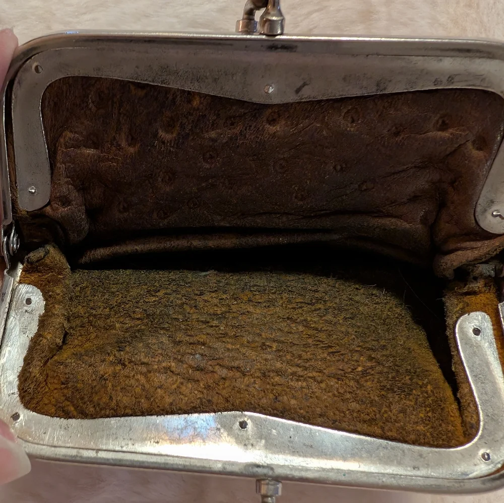 Vintage Leather Snap Coin Purse - Picture 6 of 6